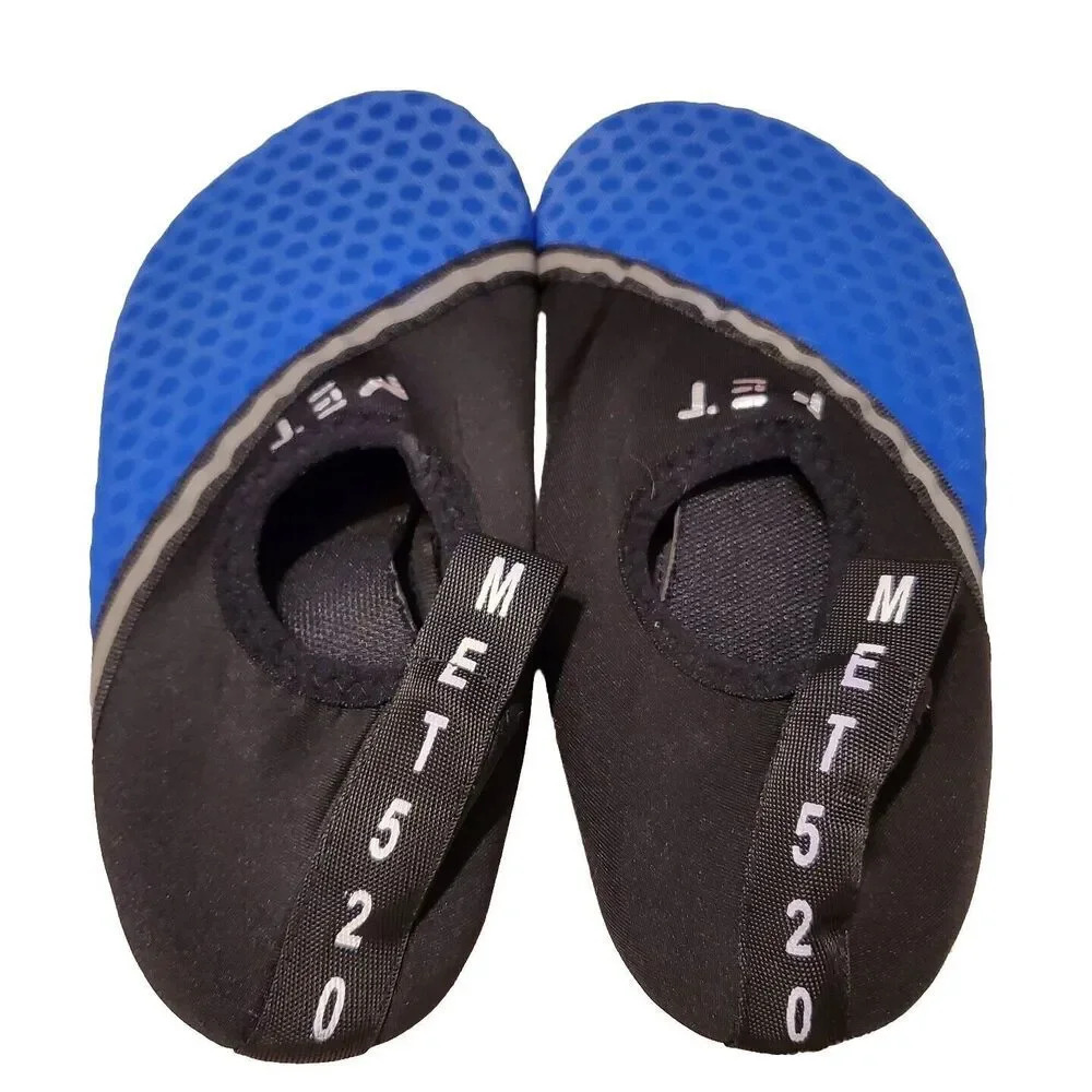 Met 520 Water Socks Blue Black Euro 34/35 US Size 5-5.5 Women Beach Pool New - Picture 1 of 2
